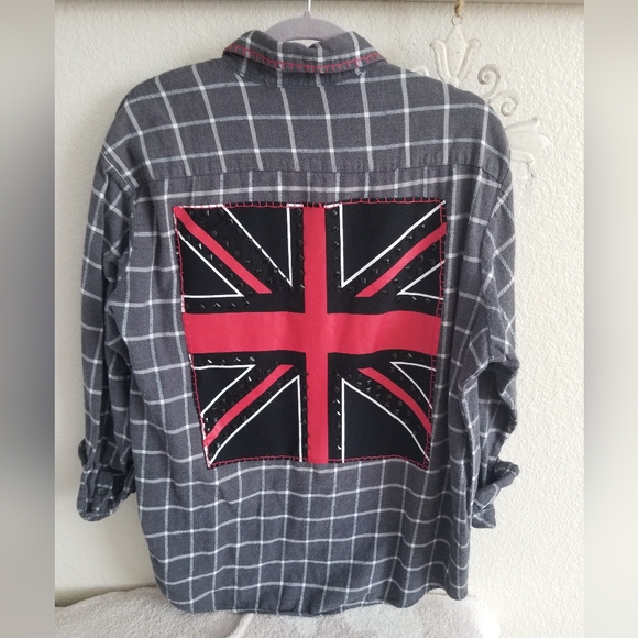British flag Button Down shirt - Picture 1 of 2